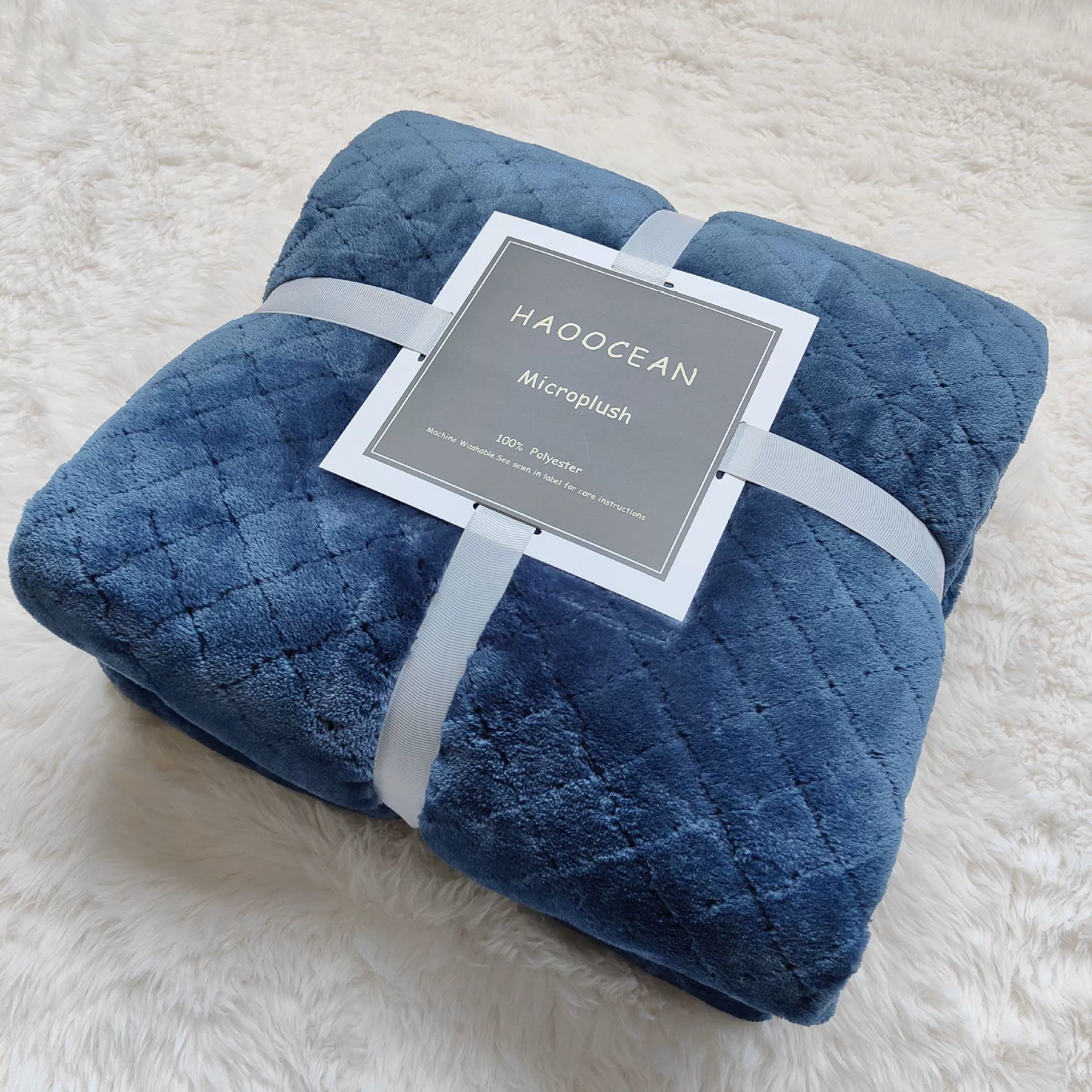 Одеяло из сливовой сетки вышивка логотипа одеяло для кондиционирования воздуха зимний офис сиеста диван крышка фланцевая одеяло облачный норковый бархат