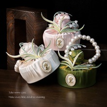 中式结婚风吕敷喜糖盒小众高级婚礼伴手礼订婚欧式礼盒盒子喜糖袋