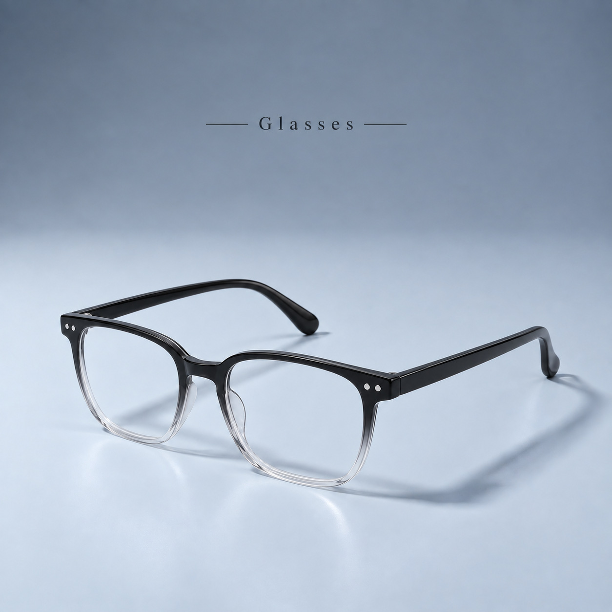 New in-stock blue light blocking glasses, fashionable and versatile for everyday wear and commuting, Korean style frames with a high-end feel, same style as popular influencers