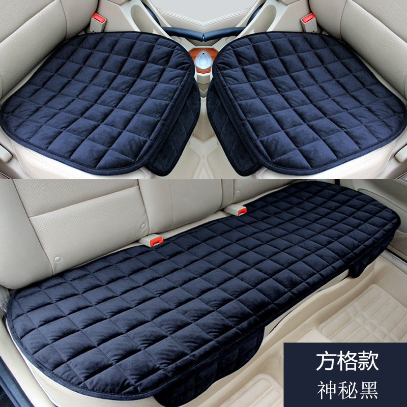 秋冬の自動車の座布団の短いぬいぐるみの方眼を厚くして保温します。|undefined