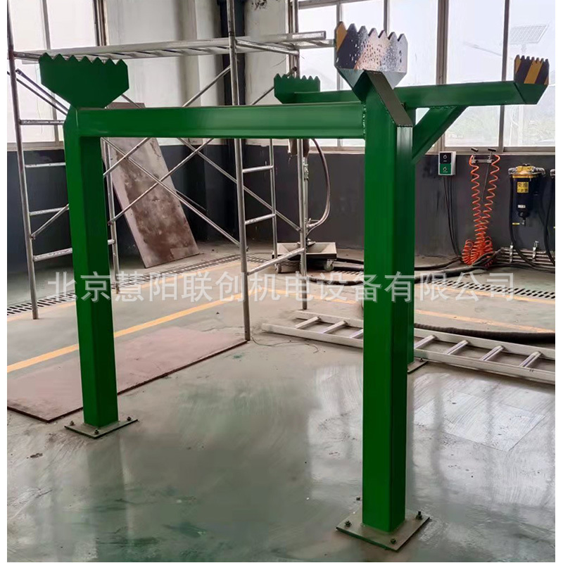 汽车报废拆解简易预处理工作台固定简易预处理平台系统举车台