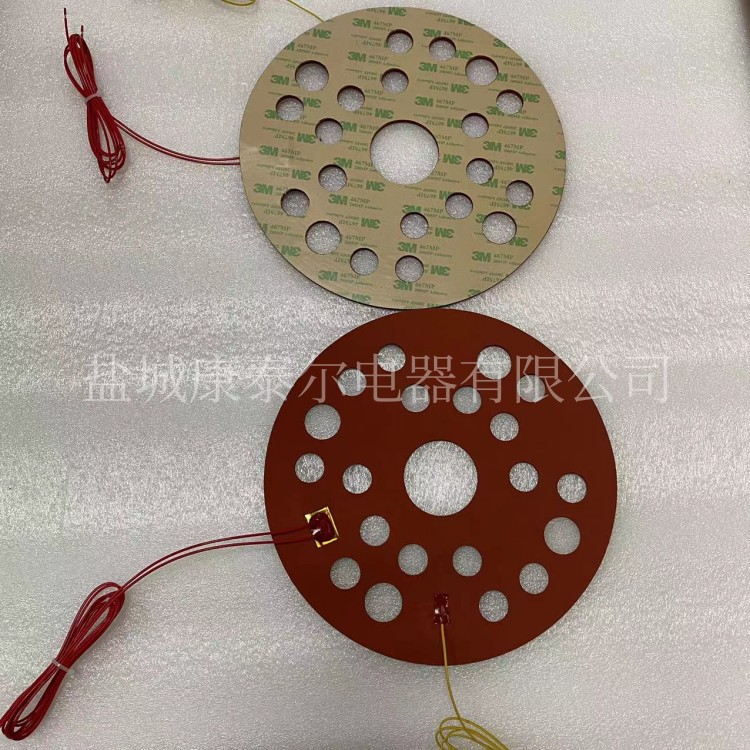 伴热式硅橡胶加热板 硅胶电热膜 医疗机械硅橡胶发热片非 标定 制