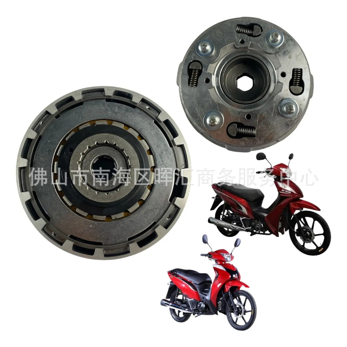 Motor horizontal de motocicleta de viga curva Jet 50 125c CD90 DY100 17T