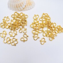 18k��ɫS������朿� M����β�B�ӿ� diy�ֹ������Ʒ������l