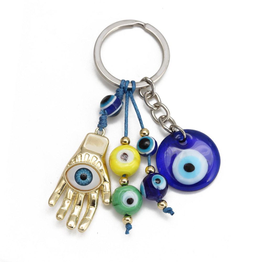 Unisex Gender Novelty Style Novelty Eye Glass Unisex Bag Pendant Keychain
