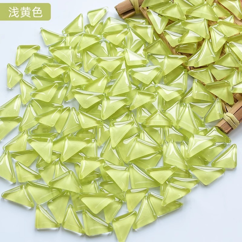 200克diy多元闪粉马赛克集合水晶自由石玻璃儿童手工材料颗粒|undefined