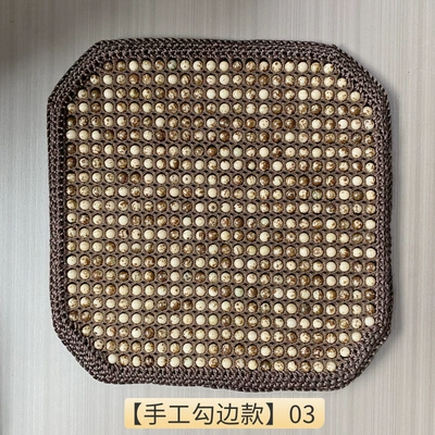 Cool pad Single Piece Cooling Cushion Wooden - handmade-hook-style-03