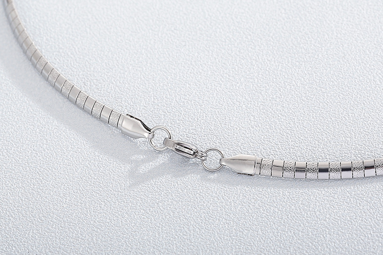 new fashion titanium steel necklace bracelet set wholesale nihaojewelry