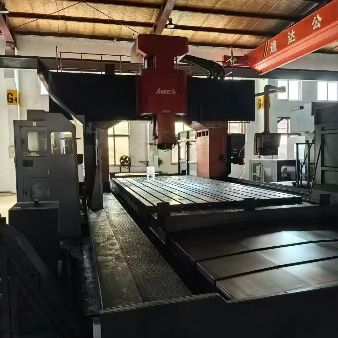 转让二手亚威LP-5025YZ龙门加工中心主轴转速6000