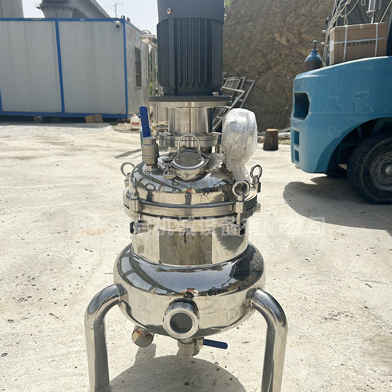 ステンレス鋼反応器小型多機能実験用蒸気電気加熱液体密閉乳化タンクメーカー高圧|undefined
