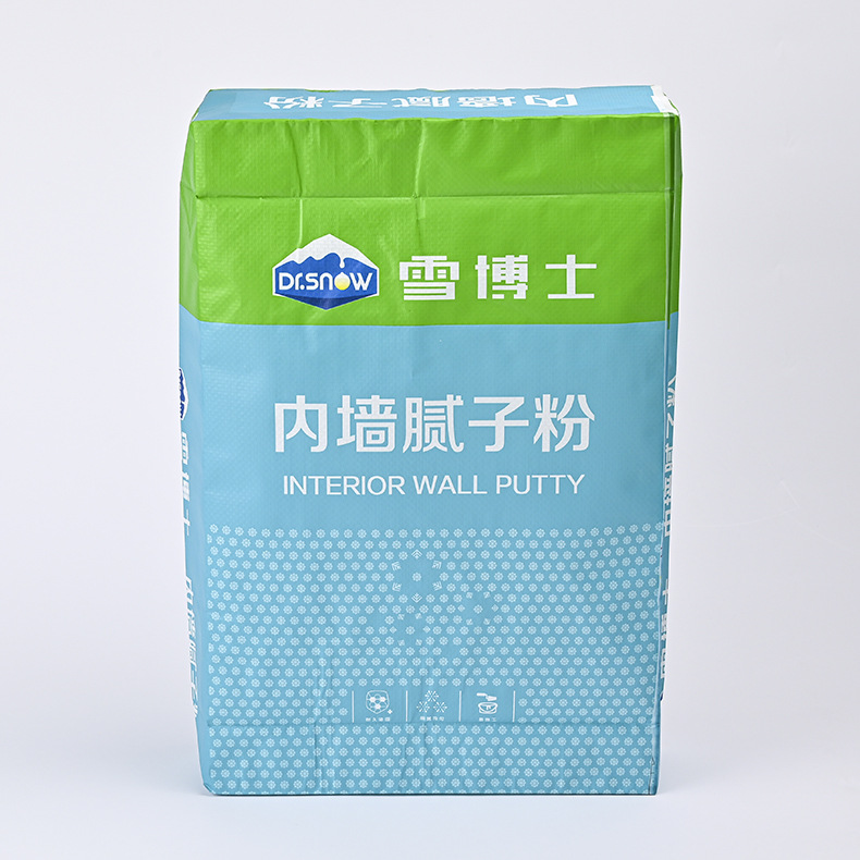 石膏粉腻子粉包装编织袋灰绿色建材砂浆瓷砖胶塑料阀口袋批发