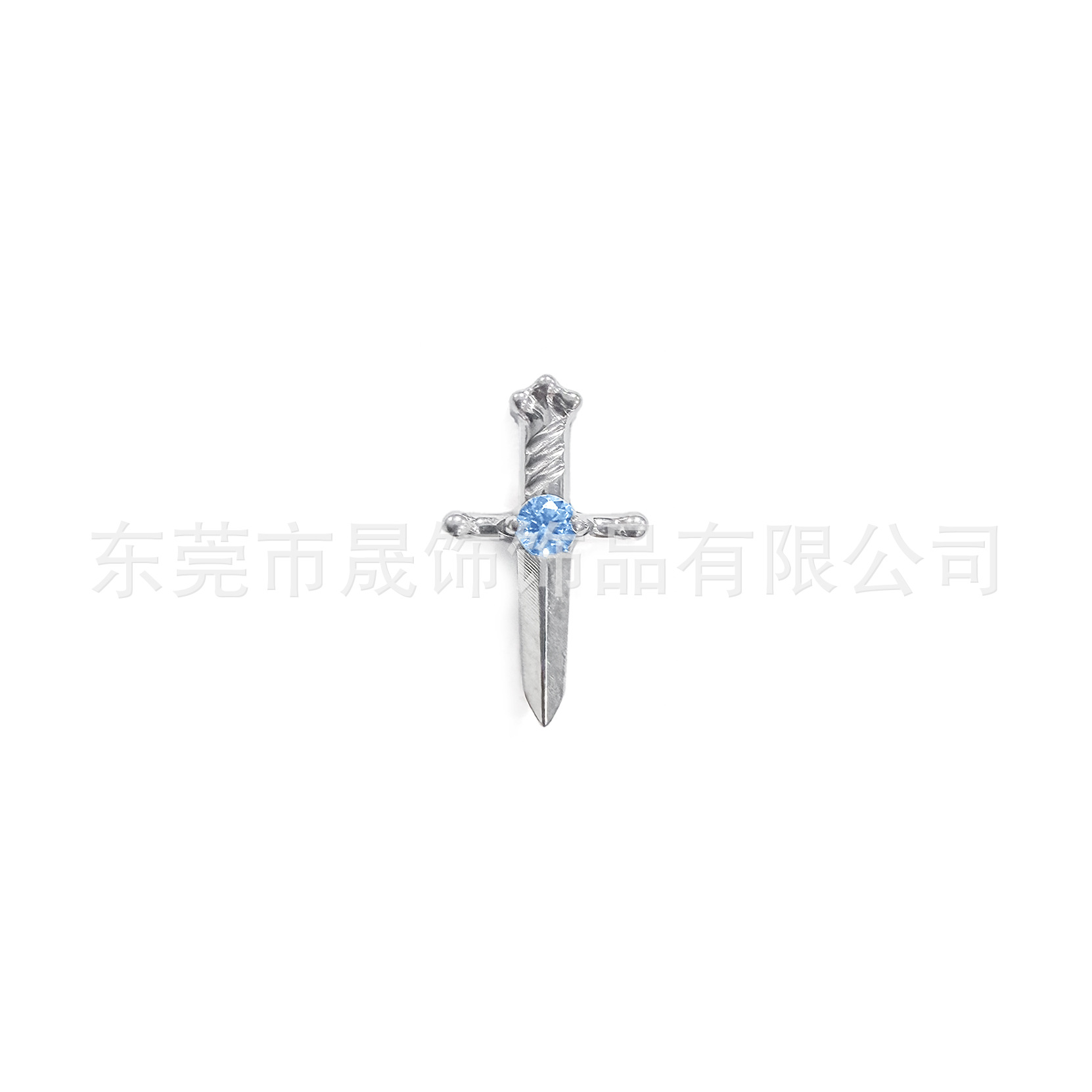 F136 Titanium Alloy 单 Diamond 宝剑 Ear Stud Studded 5A Cubic Zirconia Helix Cartilage Stud G23 Titanium Internal Thread Labret Stud Piercing Jewelry