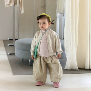 宝宝秋装衣服儿童服装秋款外套2026新款韩版童装女童碎花长裤套装