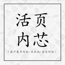 TIMEBOX活页本搭配内芯合集B5大号9孔A5中号A6小号6孔国产日本意