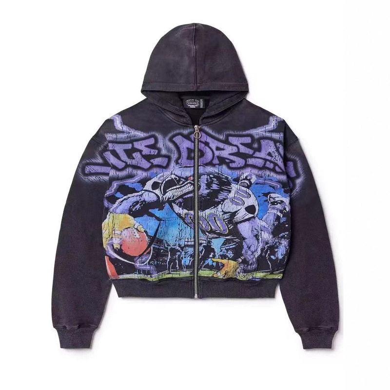 2025 New Casual and Comfortable 3D Sweatshirts for Men and Women Digitally Printed European and American Cross-Border Hoodies with Pictures for Export