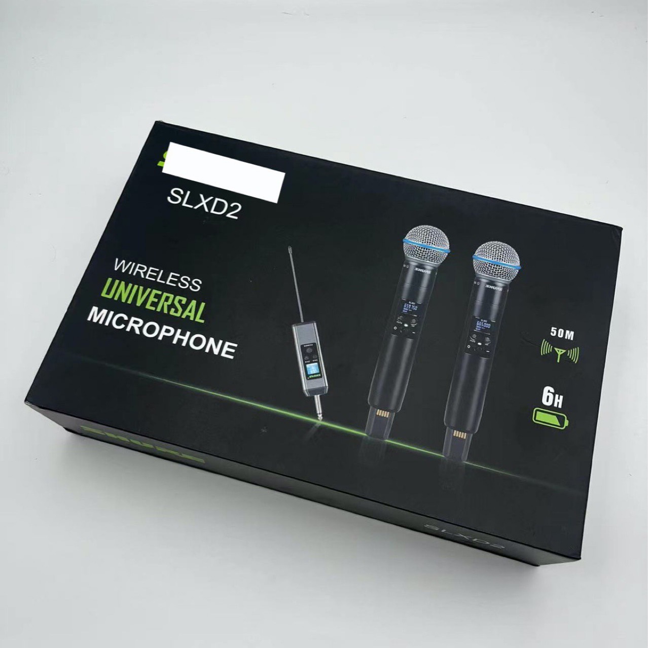 Cross-Border Slxd24-Beta58A True Diversity Microphone Stage Performance Karaoke Live Broadcast Professional Ktv Microphone