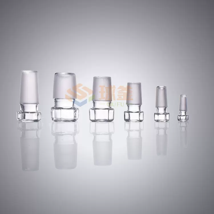 优级品标准塞口六角塞玻璃空心塞玻璃塞磨口塞101214192429