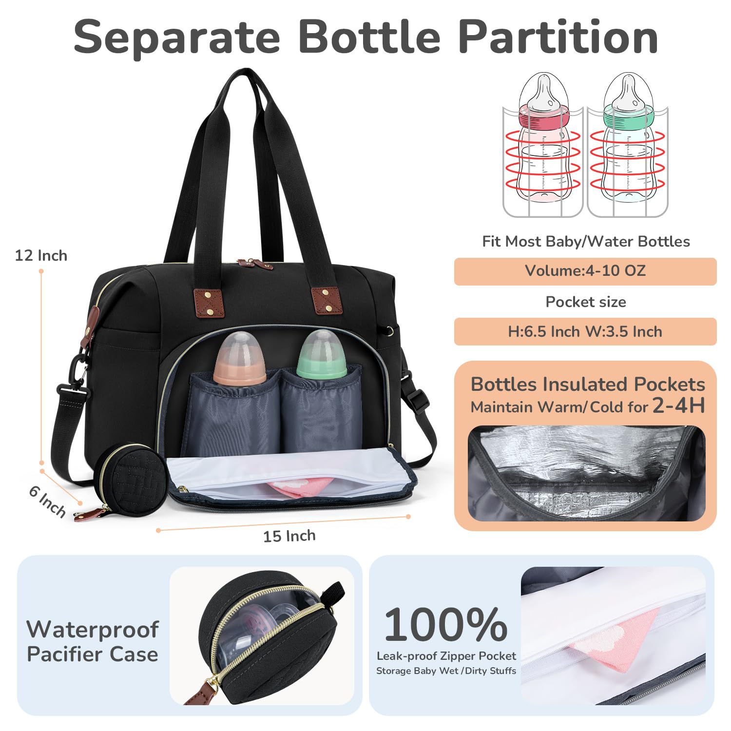 Bolsos para mamás viajar a casa transfronterizos artículos para madres y bebés bolsas de viaje pañales bolsas de mano con caja de tetas