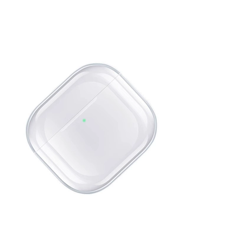 Подходит для защитного чехла AirPods4, защитного чехла Apple AirPods4, раздельного прозрачного мягкого чехла AirPodPro2 поколения.