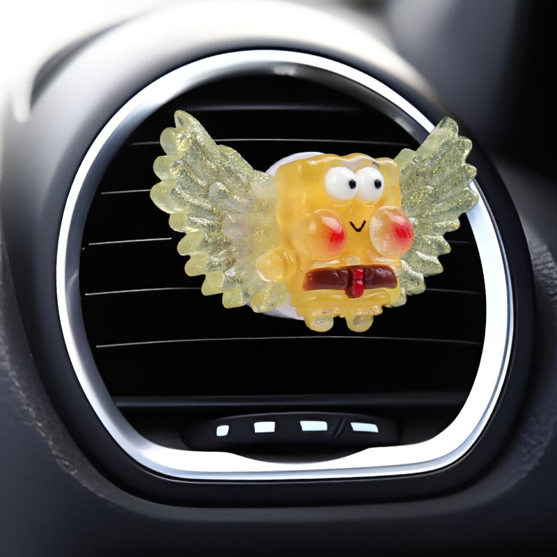Adornos del automóvil, consola central, accesorios de la pantalla del automóvil, decoración del monitor de la computadora, ala pequeña del automóvil, adornos