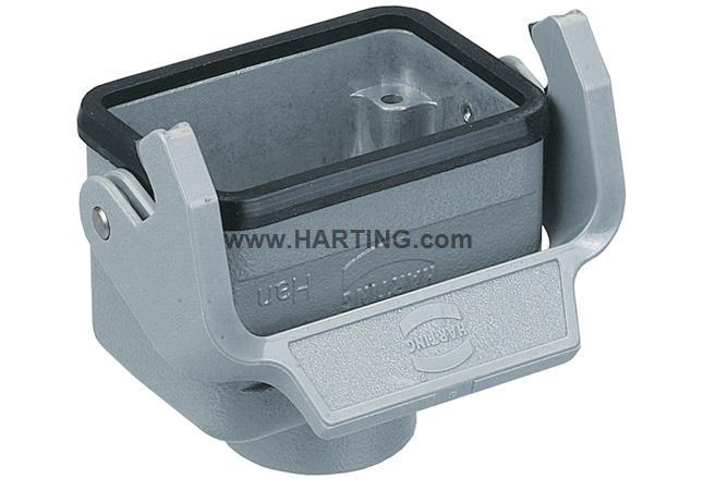 HARTING 09300061750 HAN 6B 重载连接器 飞线外壳 对接壳
