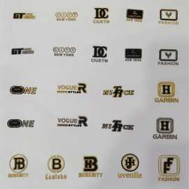 高高周波+硅胶精致小标烫画小标热压转烫胸高勋章胸章服装辅料厂