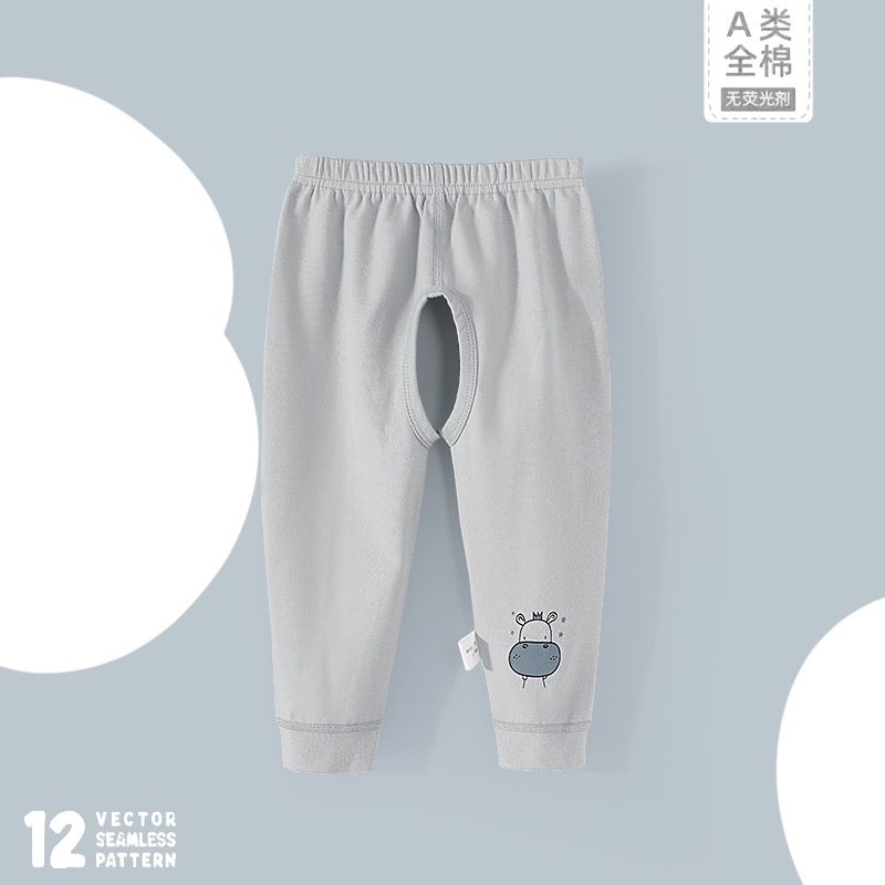 XH-9115 가랑이 없는 팬츠-그레이