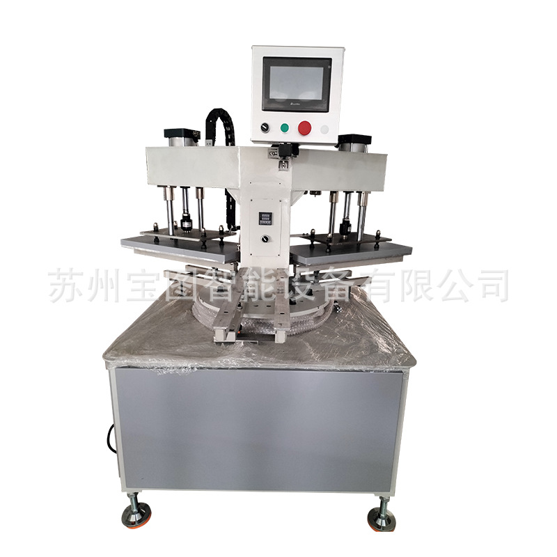 厂家供应转盘杠子机 内衣刮胶机  压烫机 按需供应点胶机