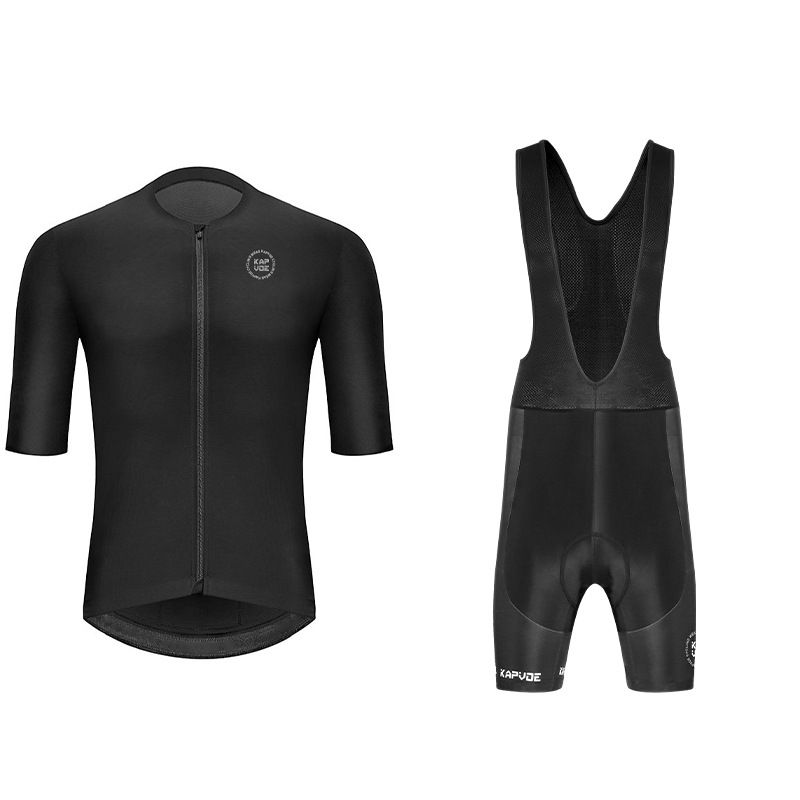 Ropa de ciclismo de manga media Monos exclusivos transfronterizos Traje de verano Bicicleta de carretera Bicicleta Transpirable Top de hombre