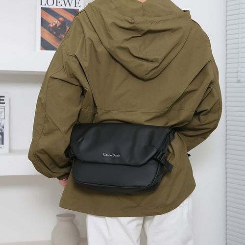 Foreign trade men's bags, business commuter shoulder crossbody bag, men's trendy brand mobile phone, men's casual workwear functional bag