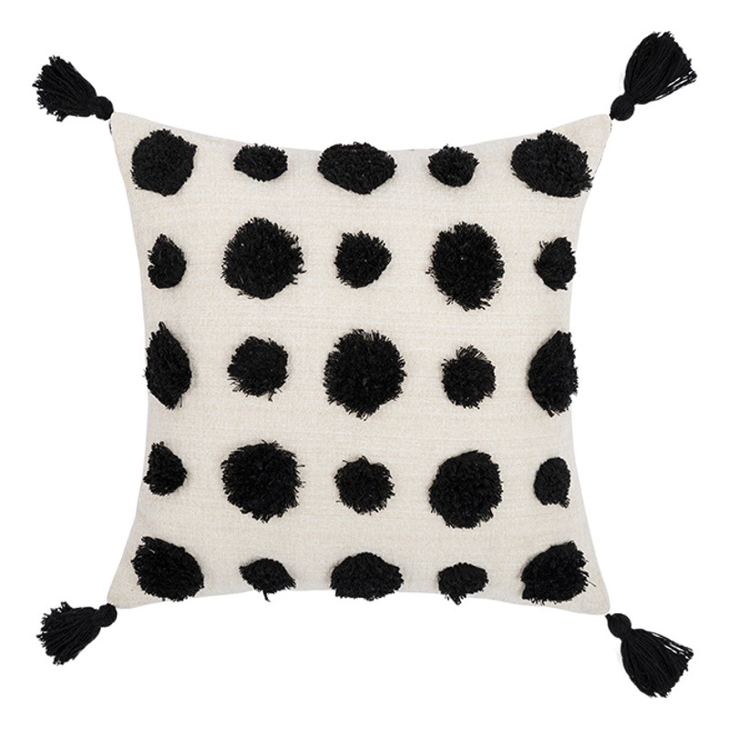 Bohemio nórdico ins almohada Oficina sofá cojín B & B Hotel Marruecos tufted almohada al por mayor