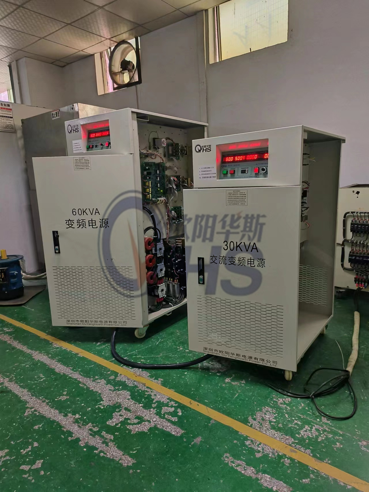 ŷ����˹����60KVA��Ƶ��Դ������ͨ��30KVA��Ƶ��Դ�������