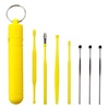 Black ear picking, spiral, tools set for ears, wholesale