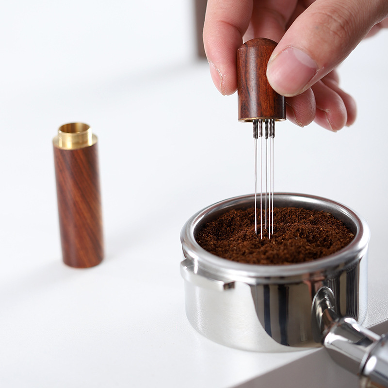 Coffee Cloth Powder Needle Cloth Powder Device Coffee Powder Mixing Cking Brezer Needle Portable Mini Powder Needle Coffee Cloth Powder Needle Cloth Powder Device Coffee Powder Mixing Cking Brezer Needle Portable Mini Powder Needle