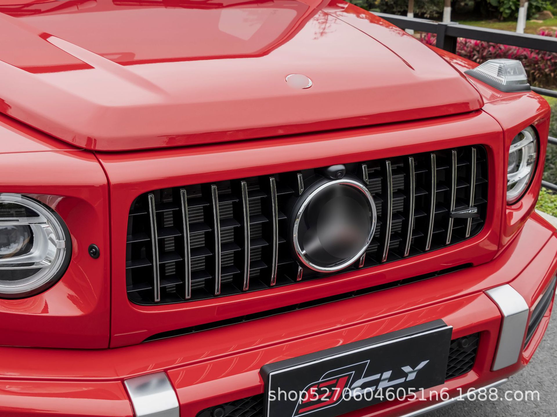 Applicable to 19-23 Mercedes-Benz G-Class G350 G500 W464 Modified G63 Front Bar Middle Net Wheel Eyebrow Surrounding Kit