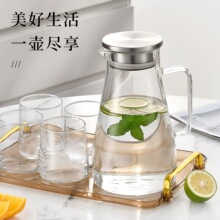 耐热高硼硅玻璃水壶凉水壶开水壶防爆耐高温水杯水瓶扎壶泡茶壶