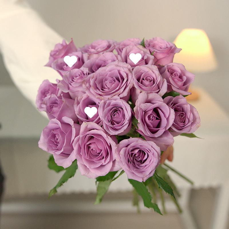 玫瑰花鲜花云南昆地批直发百合向日葵红豆家用鲜切水养插绢花|undefined