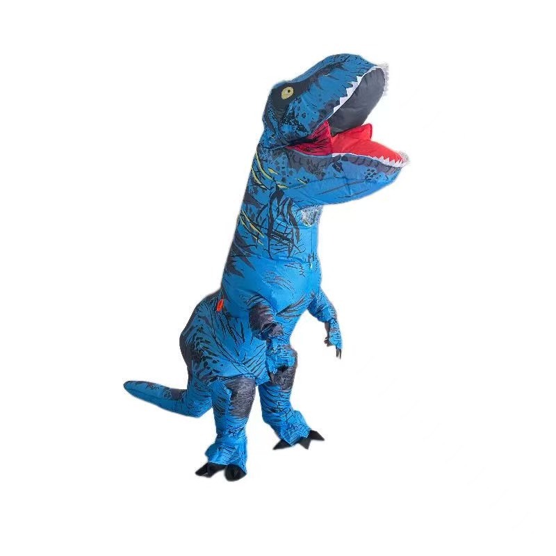 Halloween transfronterizo T-Rex trajes inflables realistas trajes de espectáculo de dinosaurios trajes inflables extraños trajes de espectáculo de dinosaurios