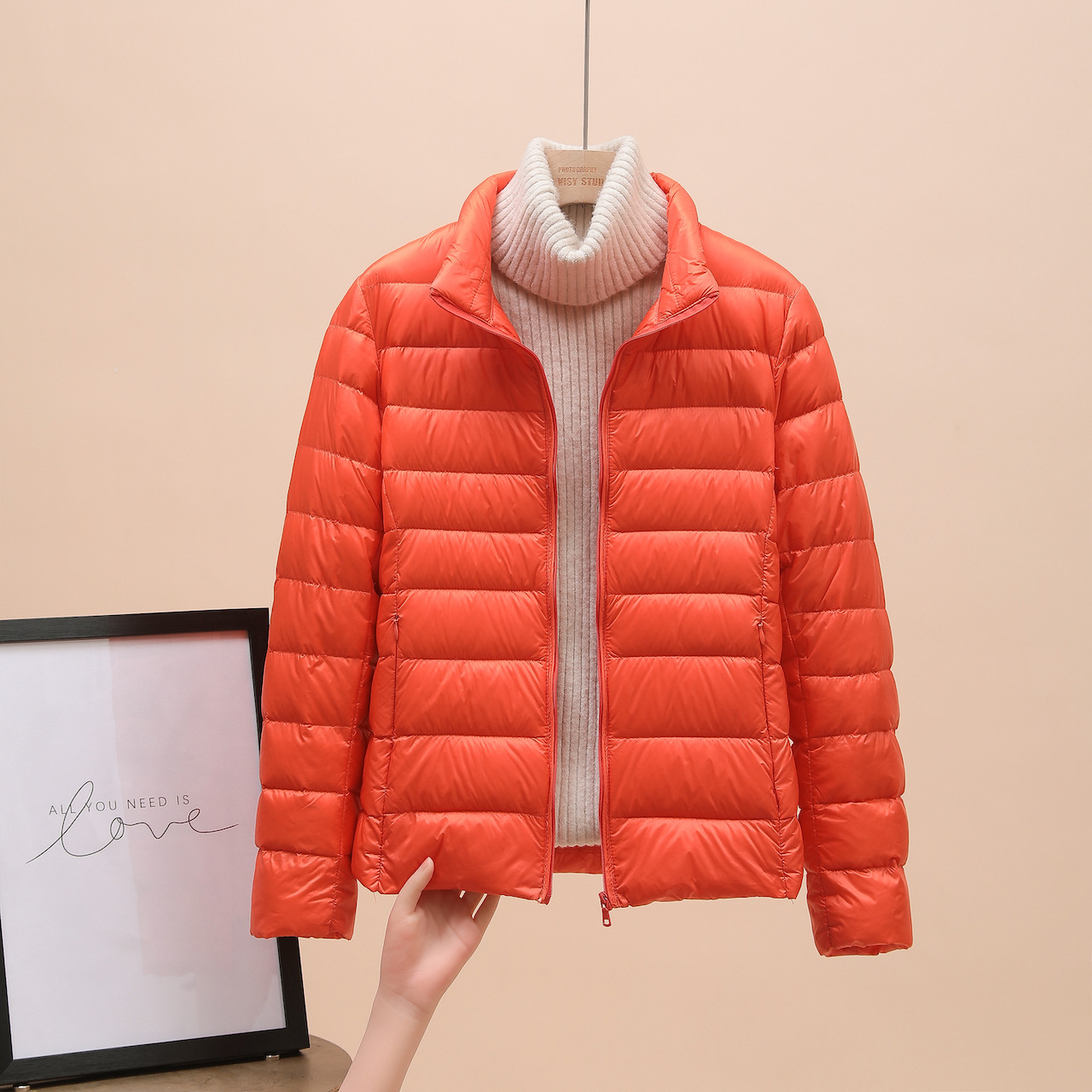 Liang Orange (standing collar)