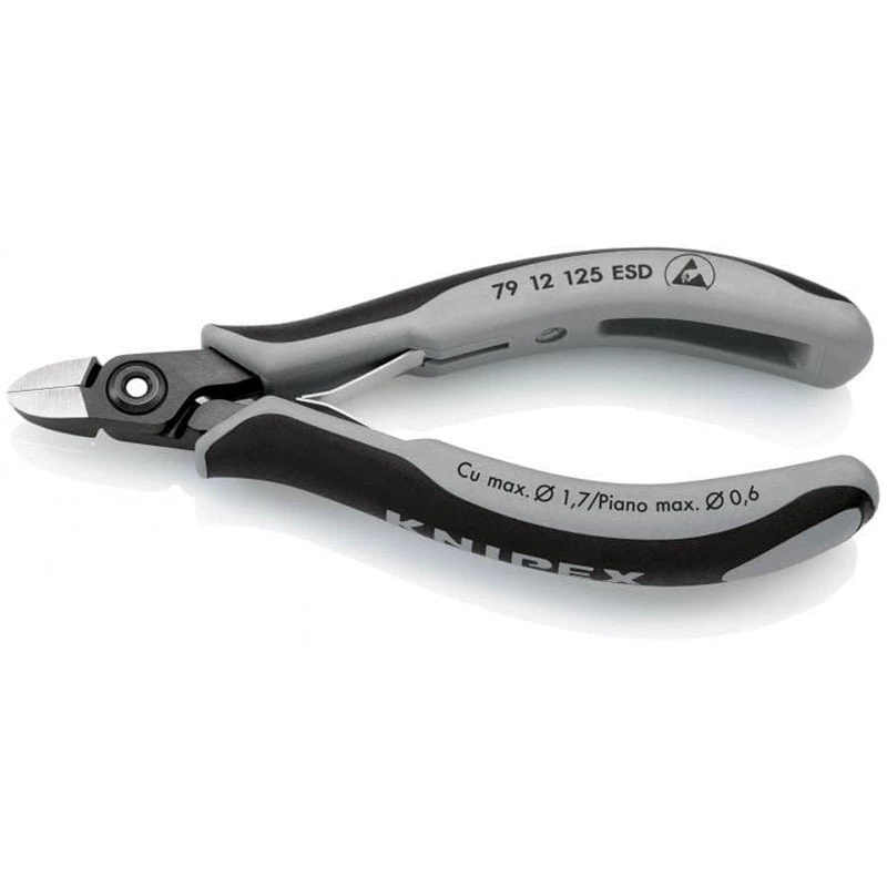 KNIPEX Kenny Parker антистатические прецизионные электронные облевые плоскогубцы 79 12 125 ESD резак безопасные плоскогубцы