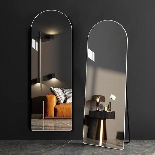 Full body mirror home clothing store dressing mirror cloakroom bathroom mirror wall hanging girls bedroom fitting mirror wholesale