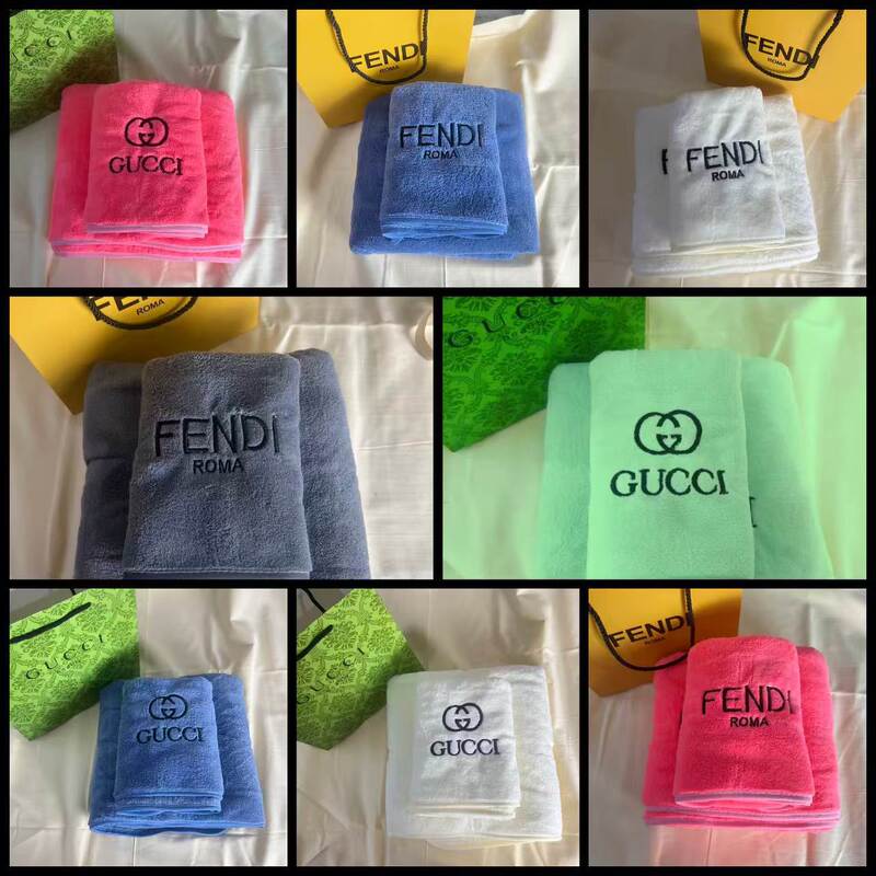 Luxury Embroidered Letter Towel and Bath Towel Set for Home Use, Absorbent and Quick-Drying Coral Fleece Face Towel, Hotel Gift Luxury Embroidered Letter Towel and Bath Towel Set for Home Use, Absorbent and Quick-Drying Coral Fleece Face Towel, Hotel Gift