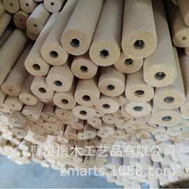 批发圆木棒实心多规格diy手工模型小木棍衣帽支撑杆可打孔圆木棒