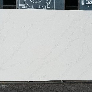 Support Customized Biancocalacatta (Mx1104) Fish Belly White Kitchen Countertop Artificial Quartz Stone