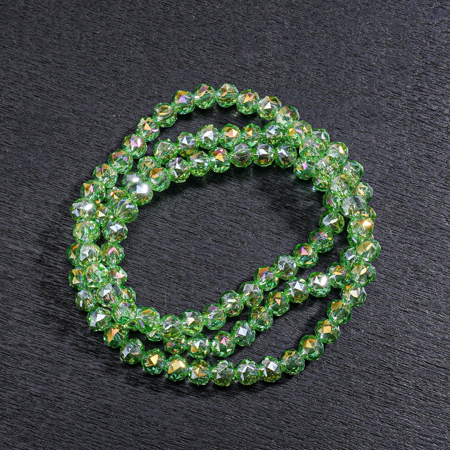 6mm cristal cuentas planas cristal cristal cuentas diy accesorios de joyería hechos a mano pulsera collar cadena de teléfono móvil material colgante