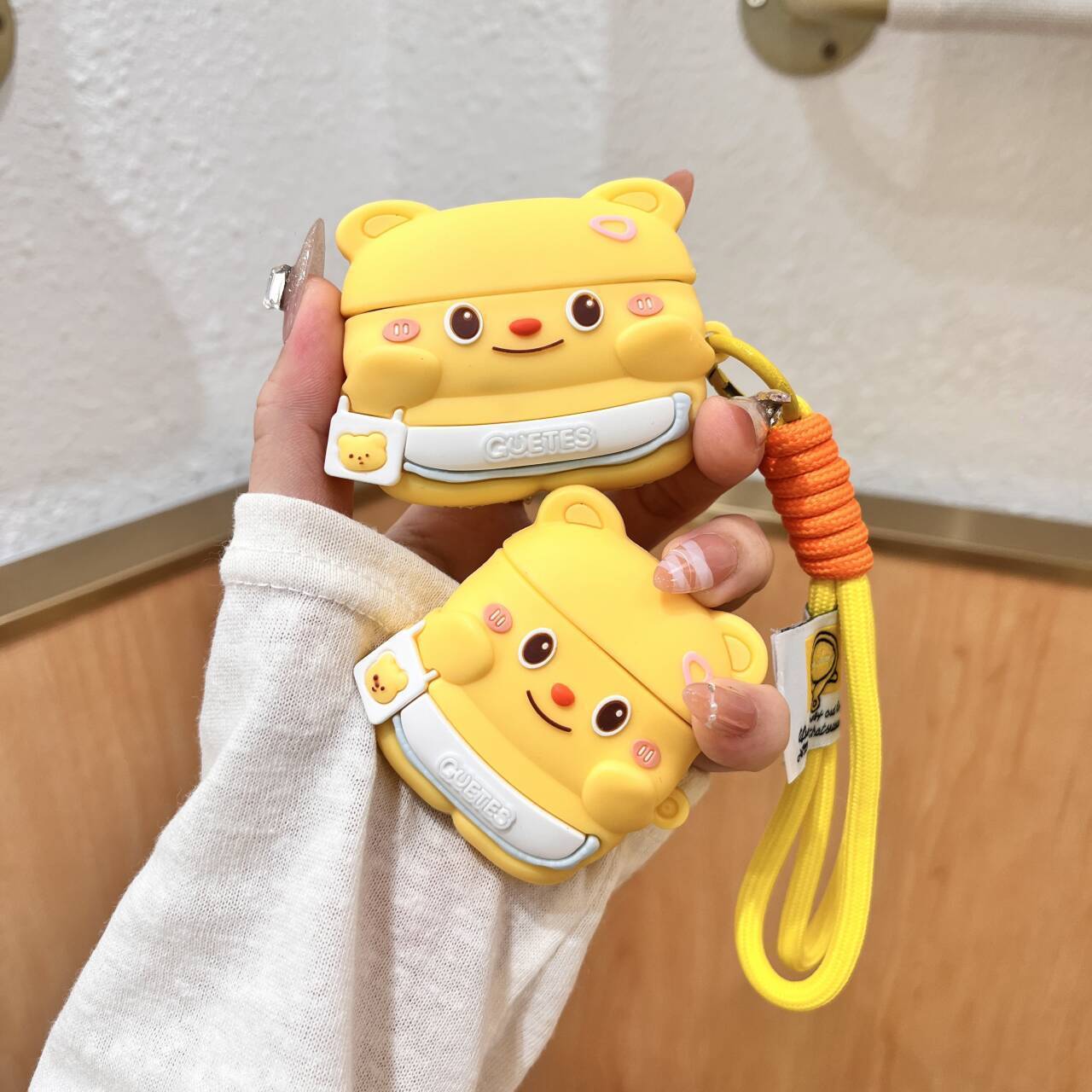 Fundas protectoras con diseño de dibujos animados para Apple AirPods 4, compatibles con auriculares de las generaciones pro1/2/3/4.