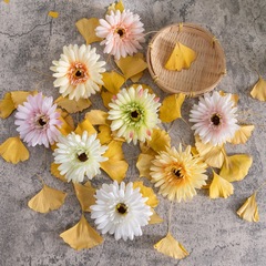 African Daisy Head INS Simulation Flower Manufacturer Home Decor Wedding Handheld Flowers Wall Plants Artificial Flower DY1-3338