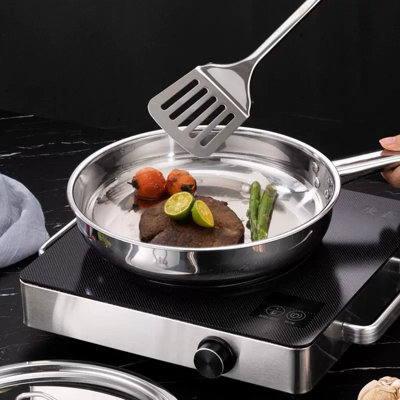 Set stainless steel, multilayer kitchenware, wholesale, (Cross-border trading), increased thickness, 15 pieces