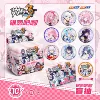 Badge, protective case, 10 pieces