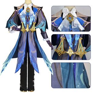 North Water Trade Original God Navilet cos Suit Fontaine New Role Water Dragon King cosplay Secondary Playing Suit